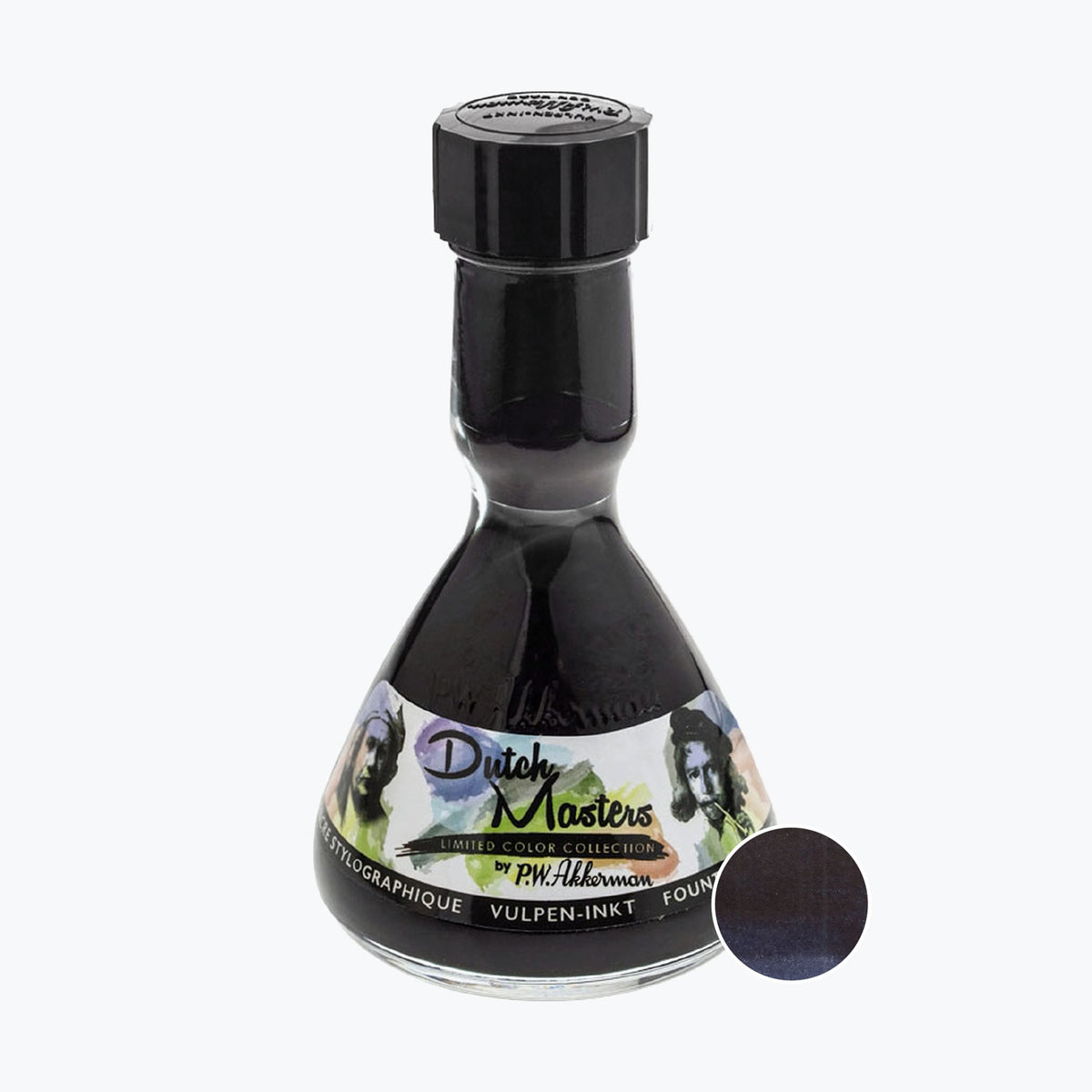 P.W. Akkerman - Fountain Pen Ink - Dutch Masters - 8 Ruisdaels Stormachtig Blauw