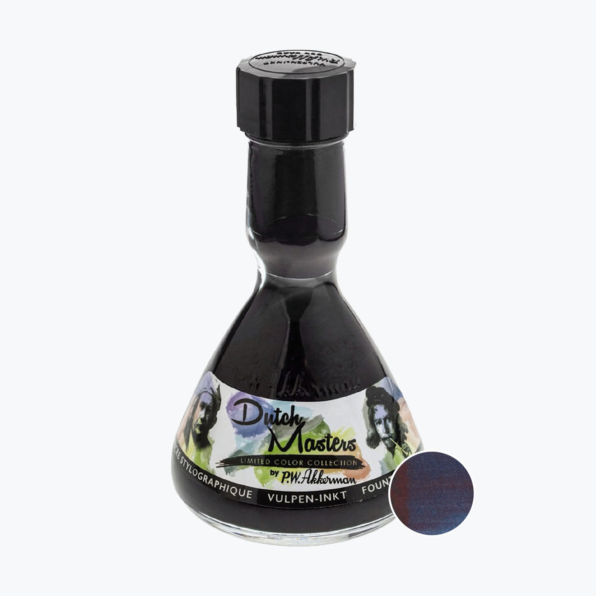 P.W. Akkerman - Fountain Pen Ink - Dutch Masters - 11 Vermeer's Kobaltblauw