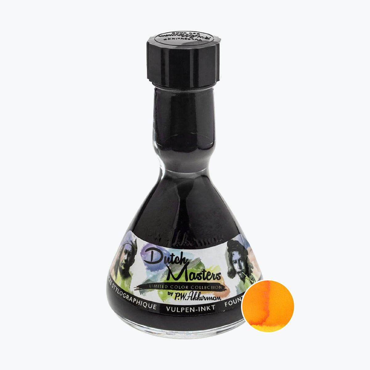 P.W. Akkerman - Fountain Pen Ink - Dutch Masters - 3 Gele Oker van Frans