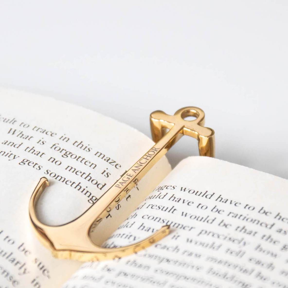 Page Anchor - Page Holder - Signature Gold