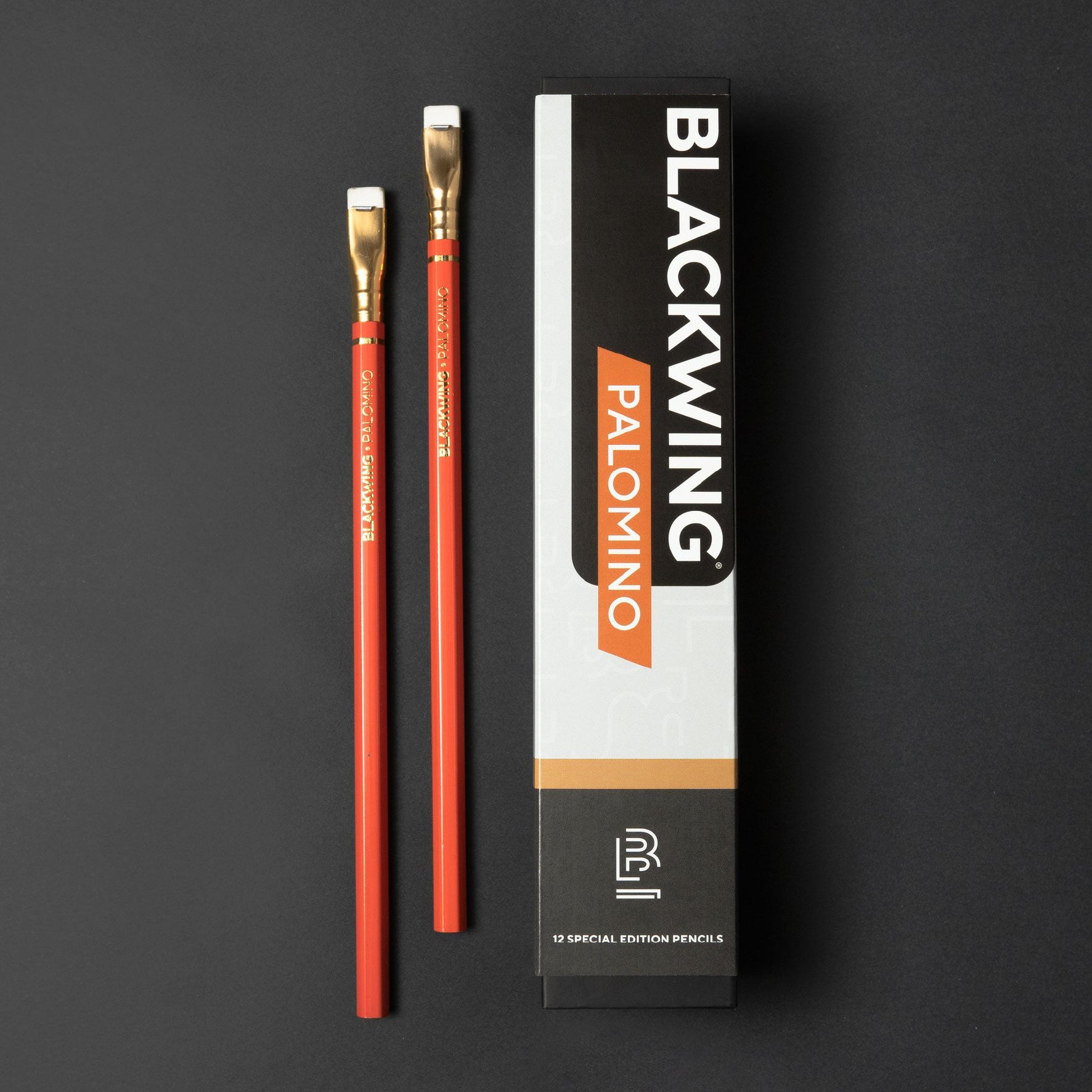 Palomino Blackwing - Pencil - Blackwing Eras 2 - Orange - Pack of 2 (Limited Edition)