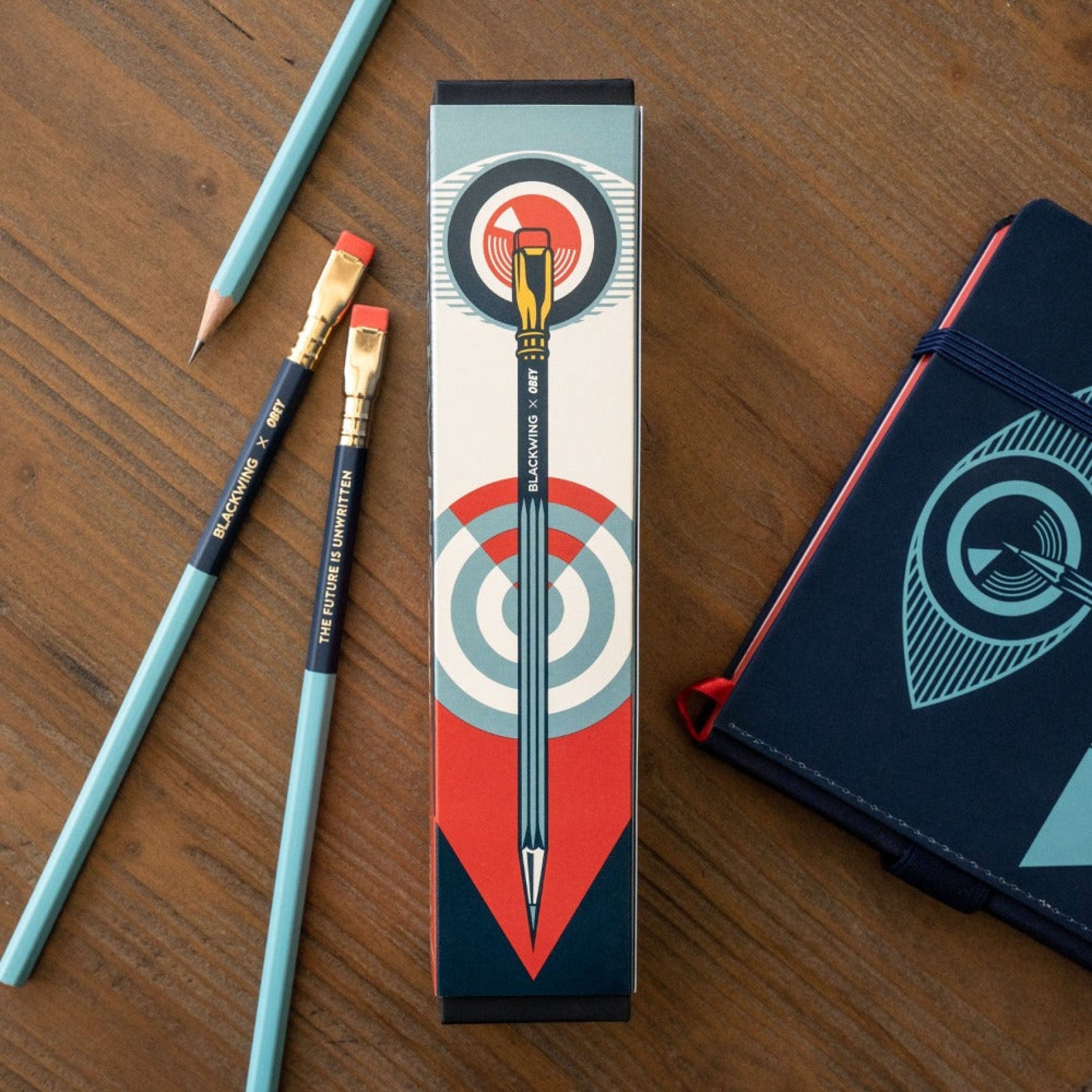 Palomino Blackwing - Pencil - Blackwing x Obey Giant - Pack of 2