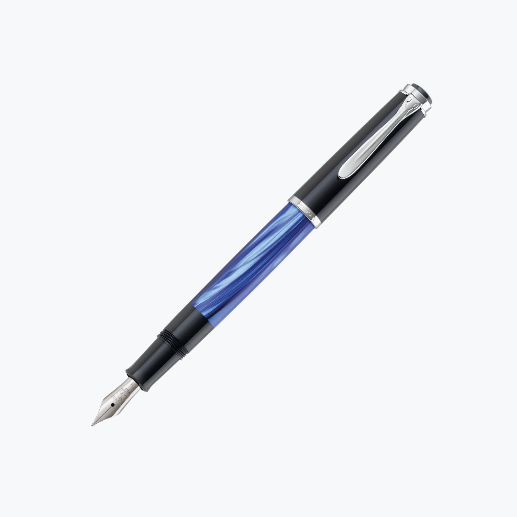 Pelikan - Classic M205 Fountain Pen - Marble Blue