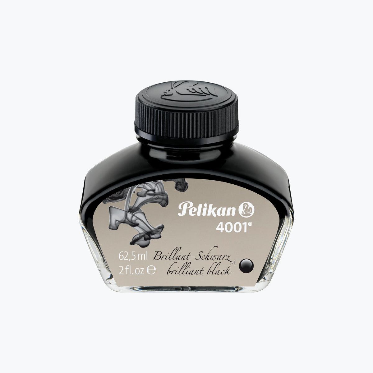 Pelikan - Fountain Pen Ink - 4001 - 62.5ml - Brilliant Black