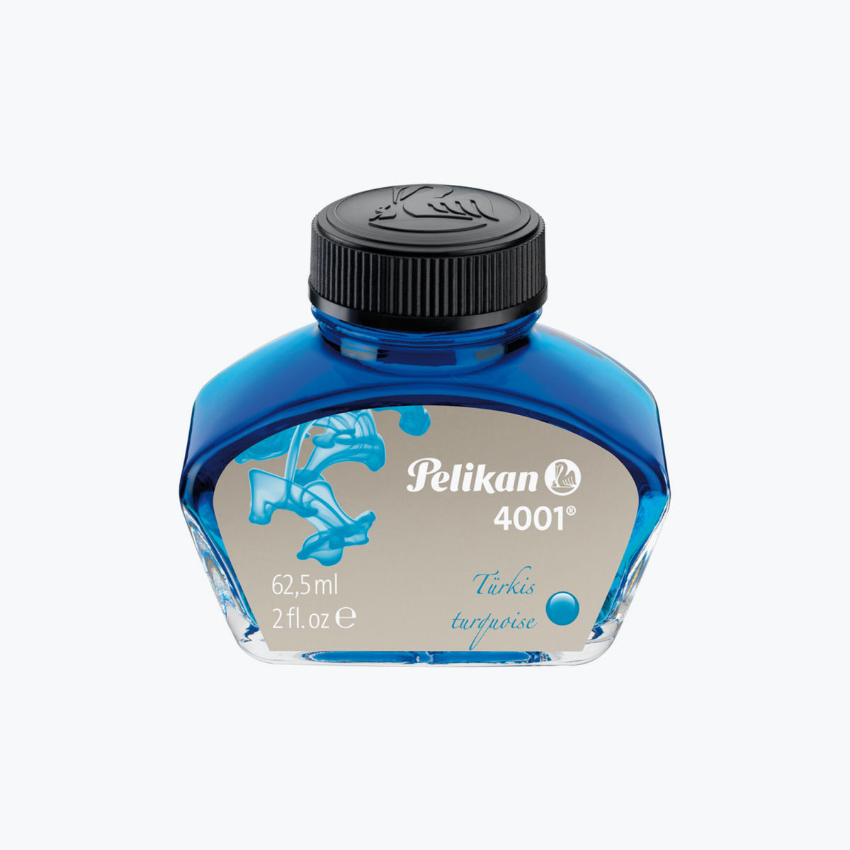 Pelikan - Fountain Pen Ink - 4001 - 62.5ml - Turquoise