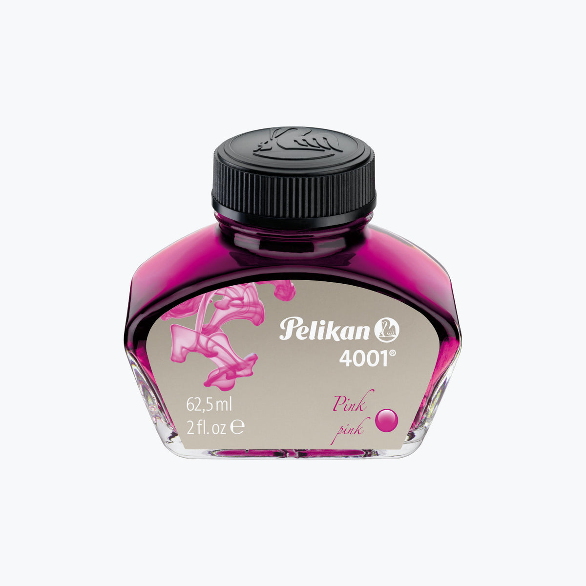 Pelikan - Fountain Pen Ink - 4001 - 62.5ml - Brilliant Pink