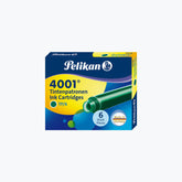 Pelikan - Fountain Pen Ink - Cartridges - 4001 - Dark Green
