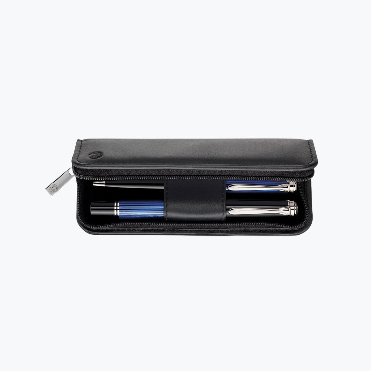 Pelikan - Leather Pen Case - Black Nappa