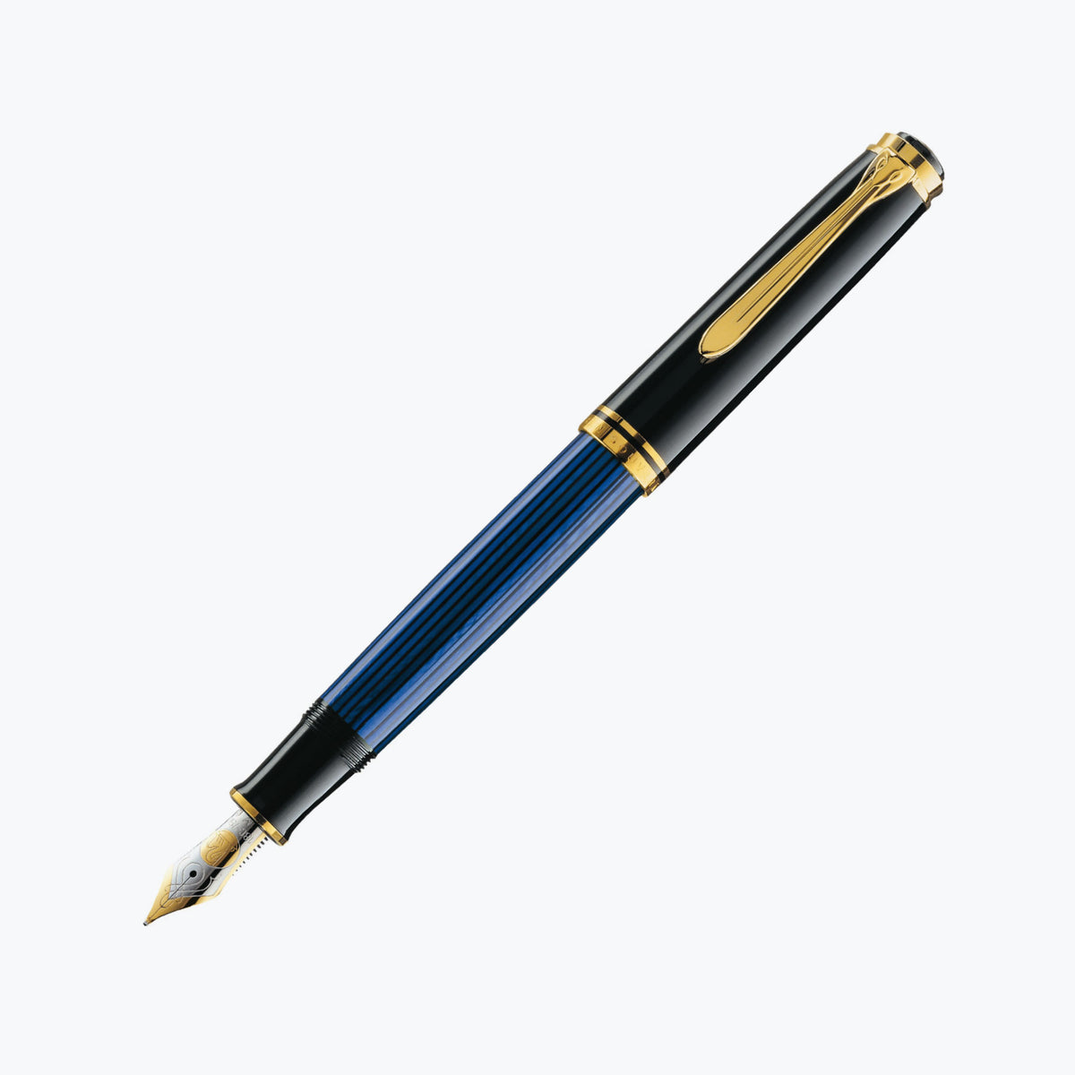 Pelikan - Souverän M800 Fountain Pen - Black-Blue