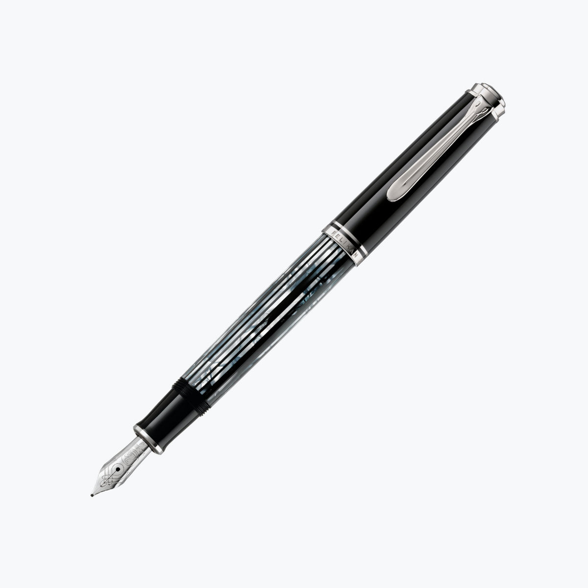 Pelikan - Souverän M605 Fountain Pen - Tortoiseshell-Black <Outgoing>