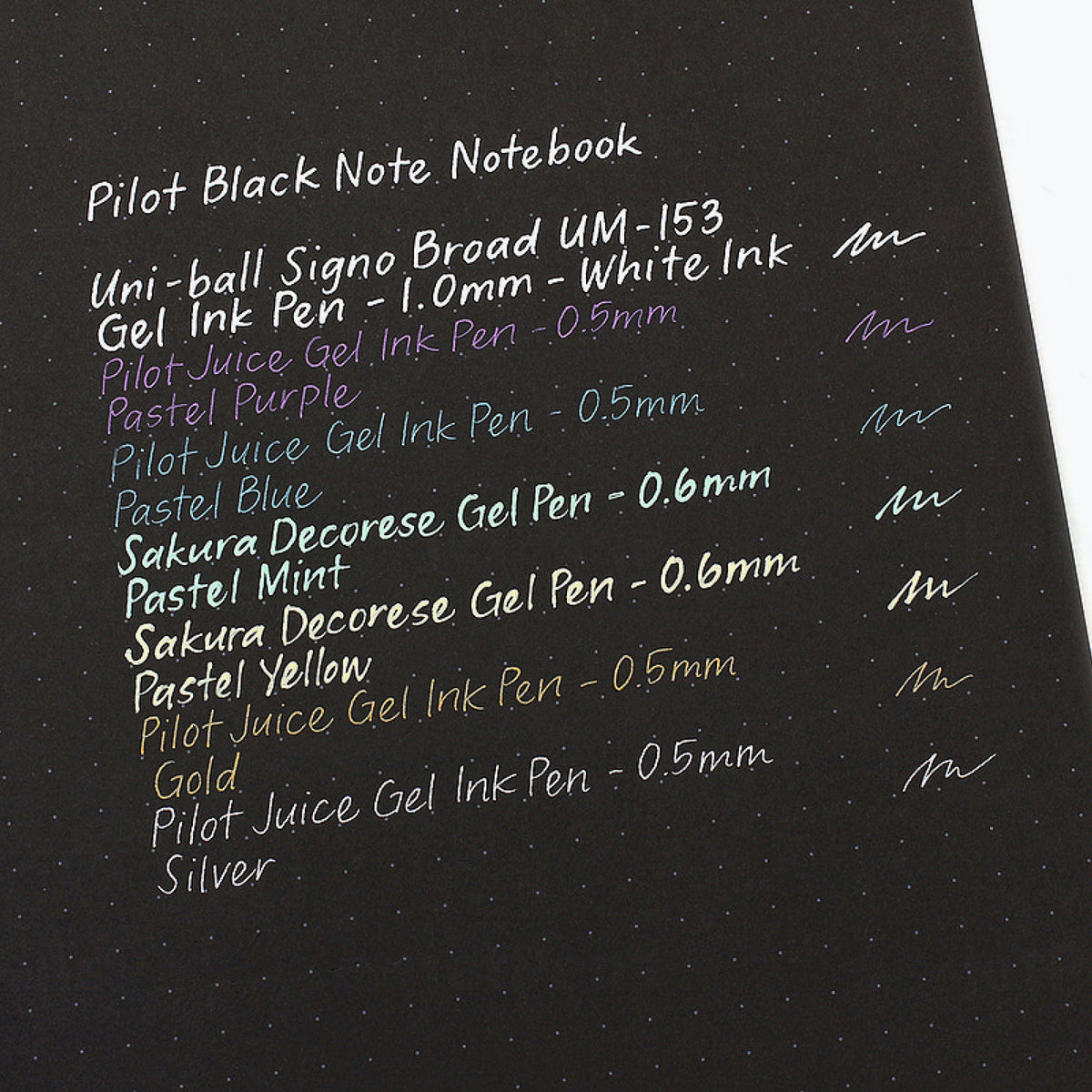 Pilot - Notebook - Black Series - B5 (Dot Grid) <Outgoing>