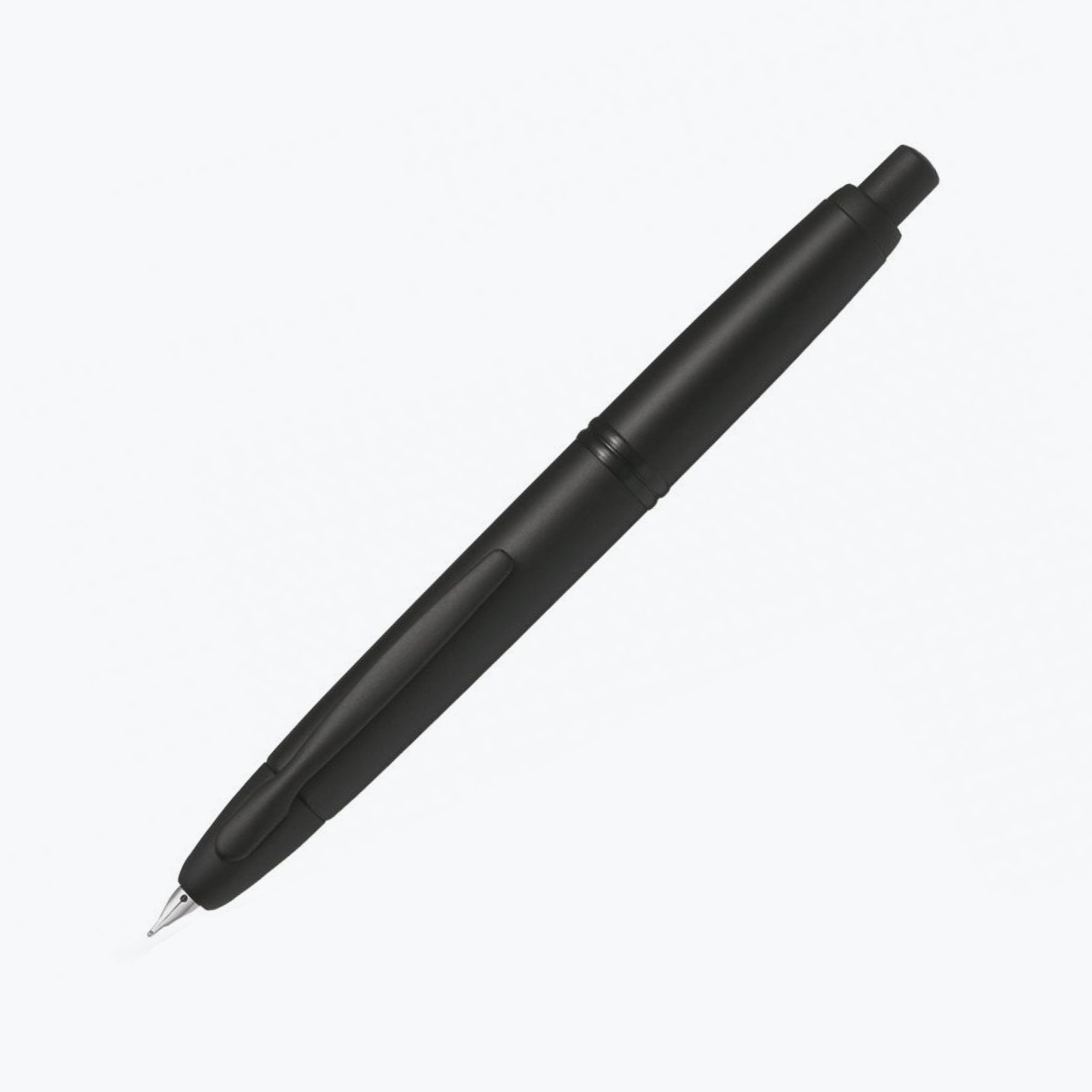 Pilot - Fountain Pen - Capless - Matte Black (Black Trim)