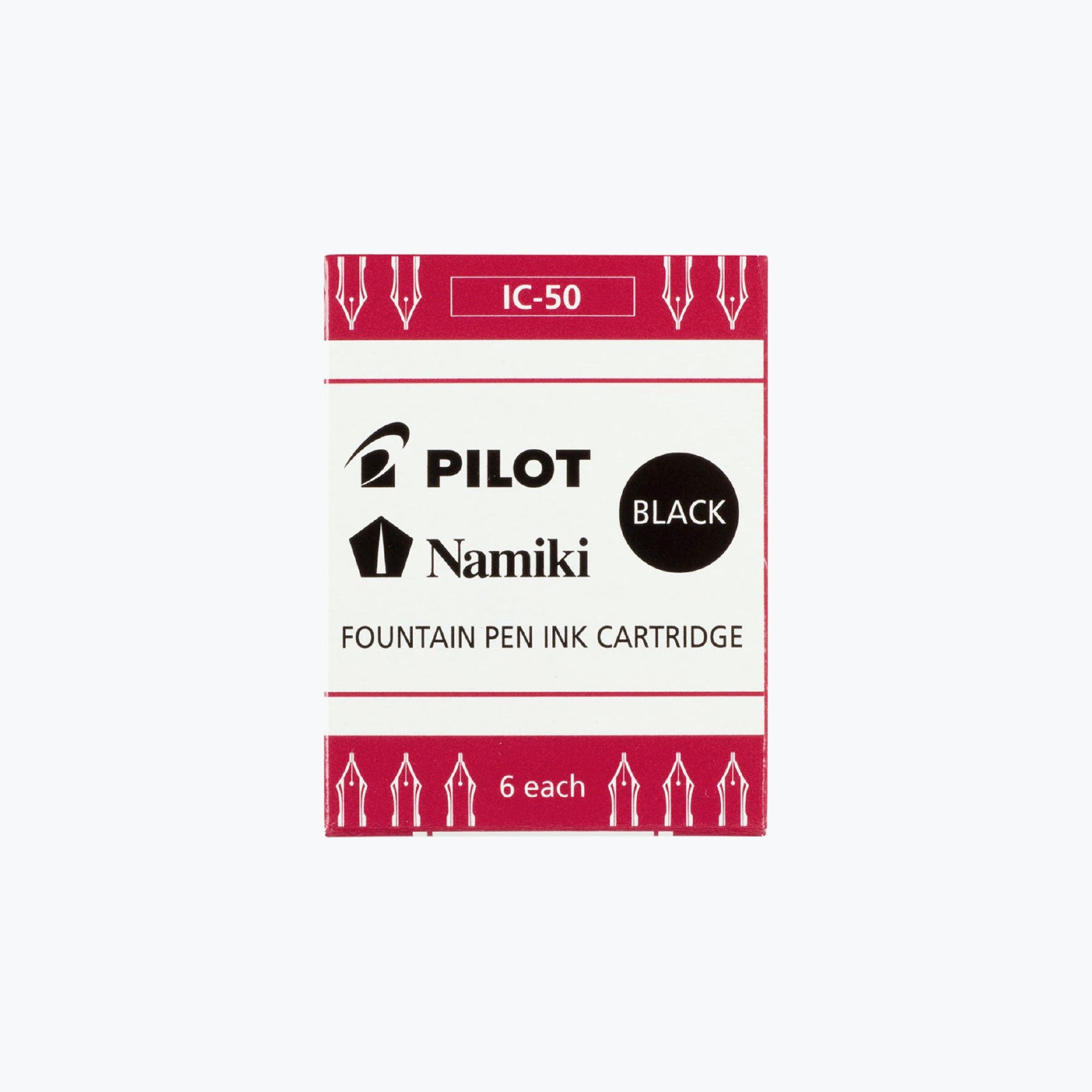 Pilot - Fountain Pen Cartridges - Namiki - Black