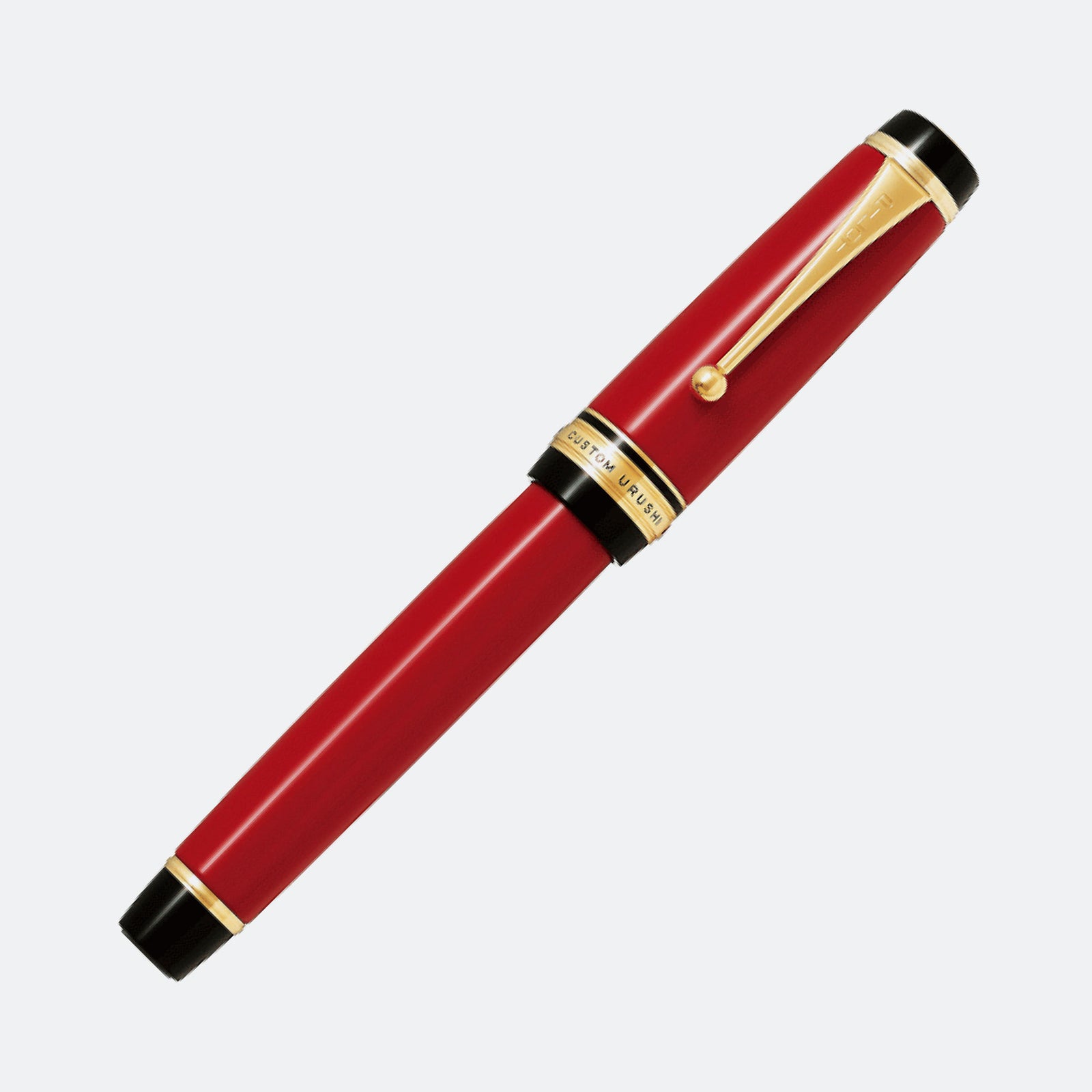 Pilot Custom Urushi Fountain Pen Vermillion Bookbinders Design