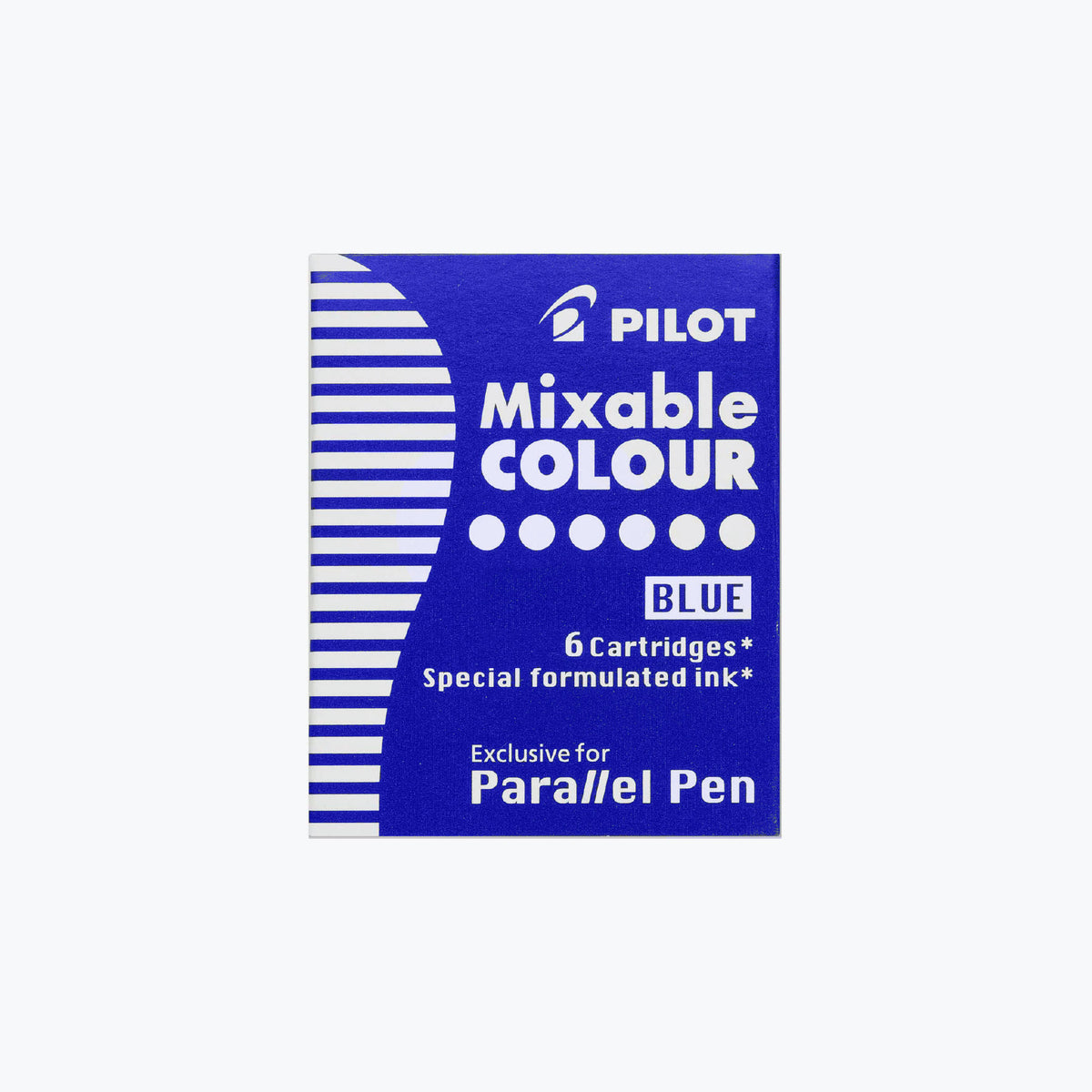 Pilot - Parallel Cartridges - Mixable Colour - Blue
