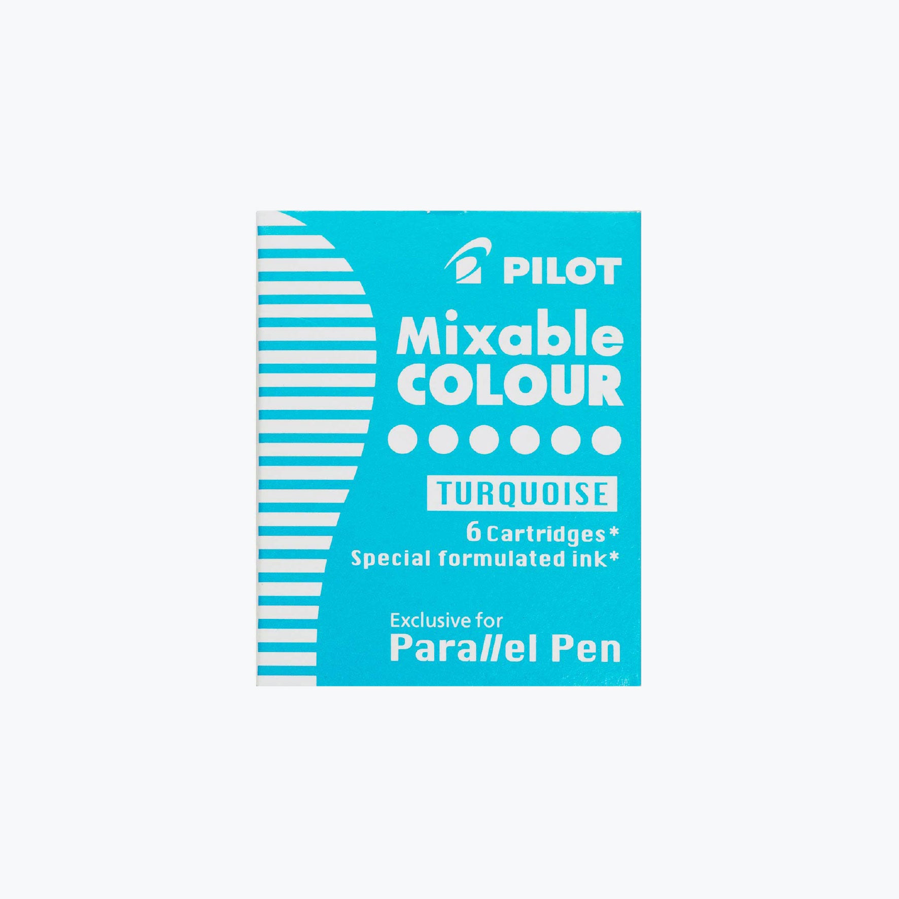 Pilot - Parallel Cartridges - Mixable Colour - Turquoise