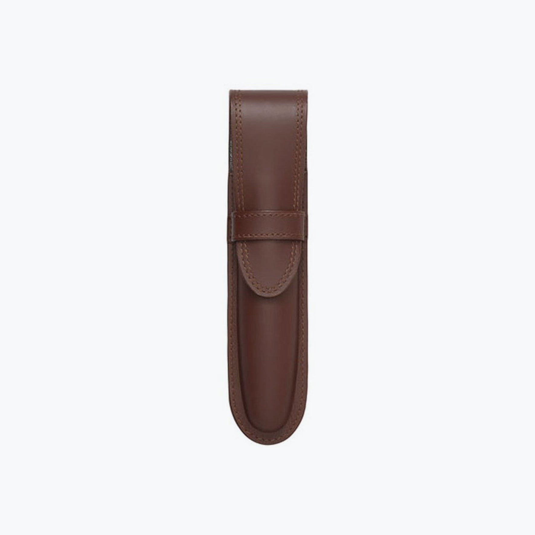 Pilot - Pen Pouch - Trender Leather - For One - Dark Brown <Outgoing>