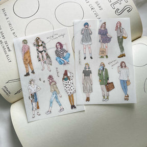 Pion - Planner Sticker - Girls <Outgoing>