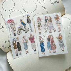 Pion - Planner Sticker - Girls <Outgoing>