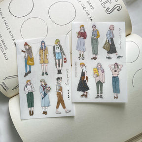 Pion - Planner Sticker - Girls <Outgoing>