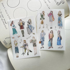 Pion - Planner Sticker - Girls <Outgoing>