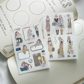 Pion - Planner Sticker - Girls <Outgoing>