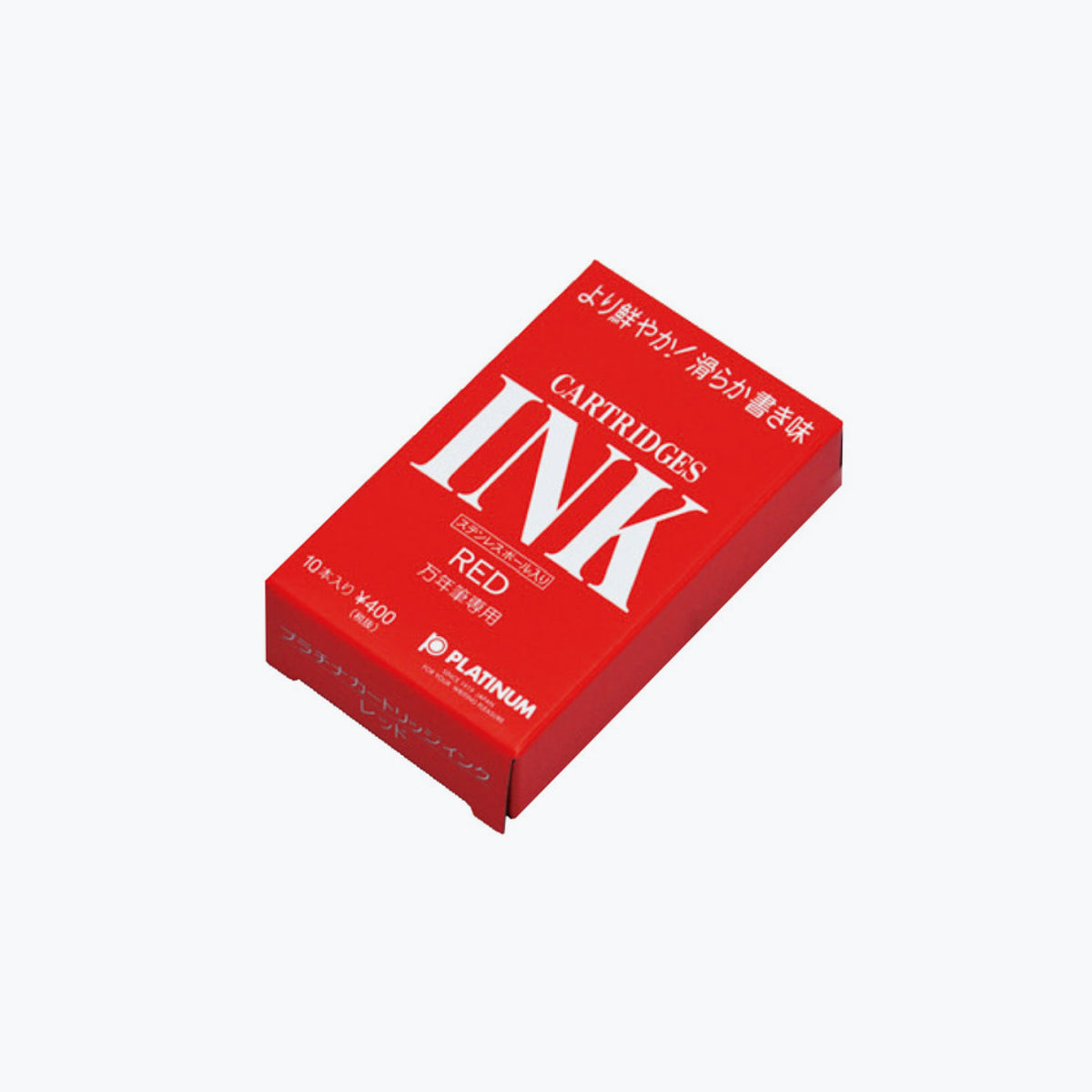 Platinum - Fountain Pen Ink - Cartridges - Standard - Red