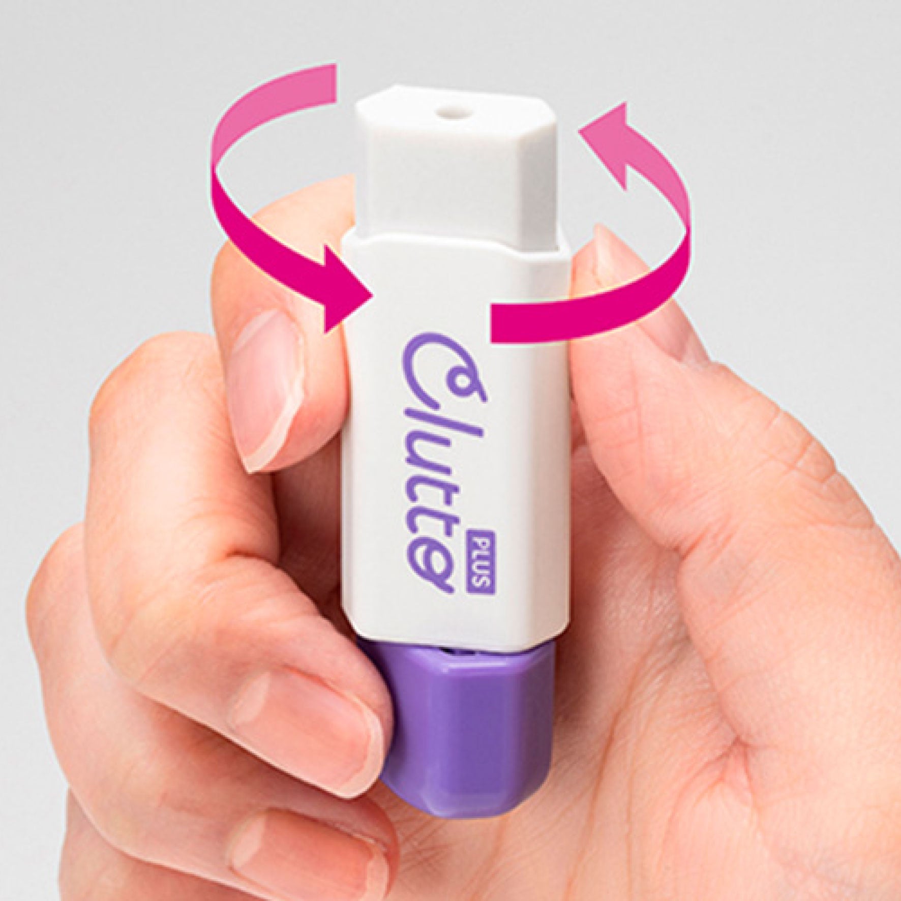 Plus - Eraser - Clutto - Blue