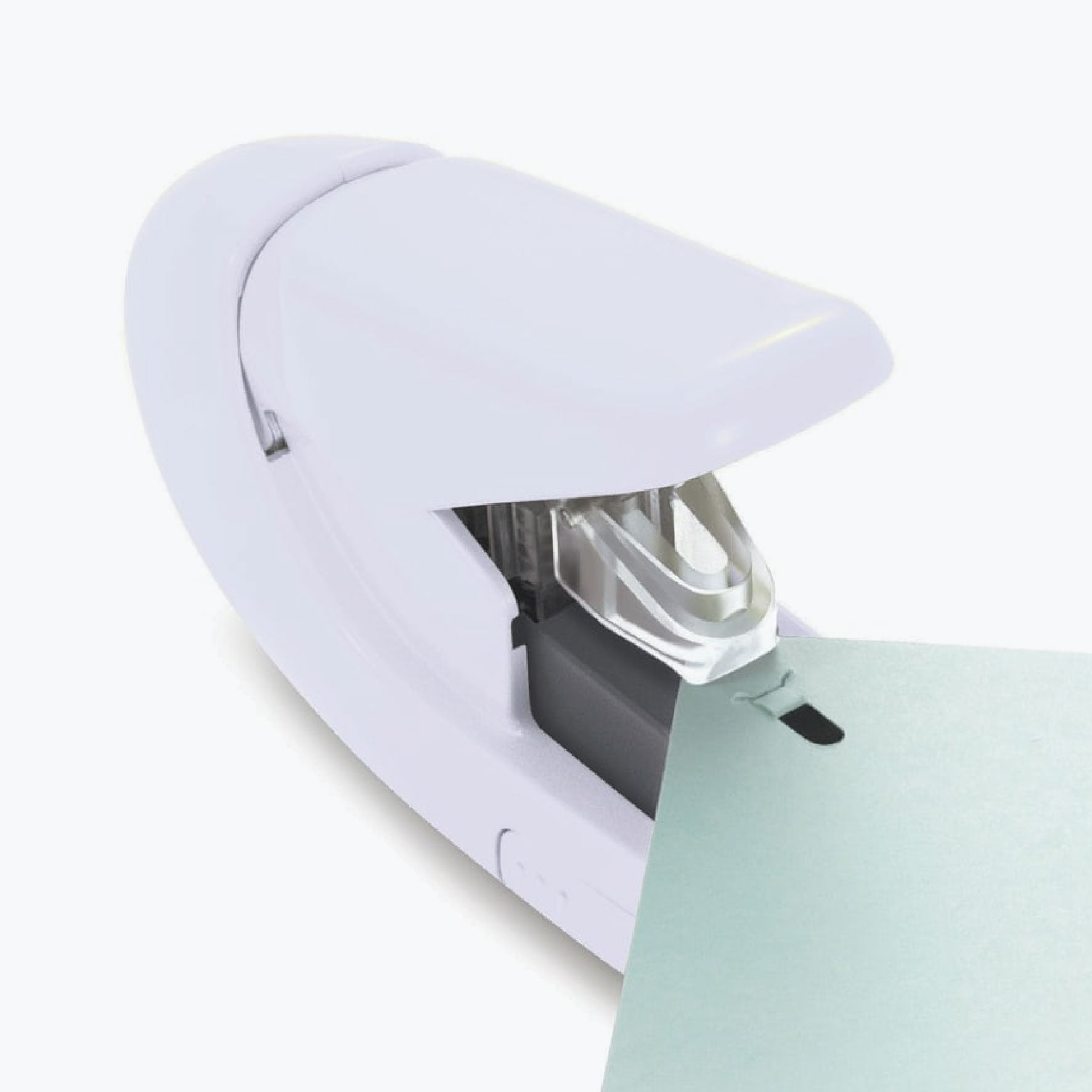 Plus - Stapler - Staple-Free Stapler - White