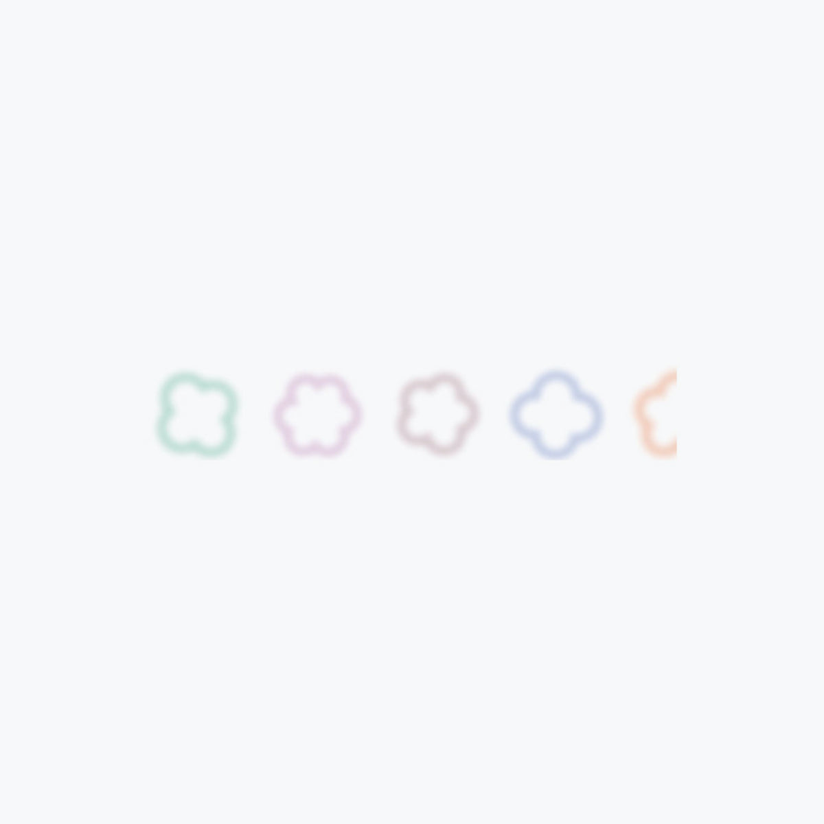 Plus - Washi Tape - Deco Rush - 10mm - Soft Flowers