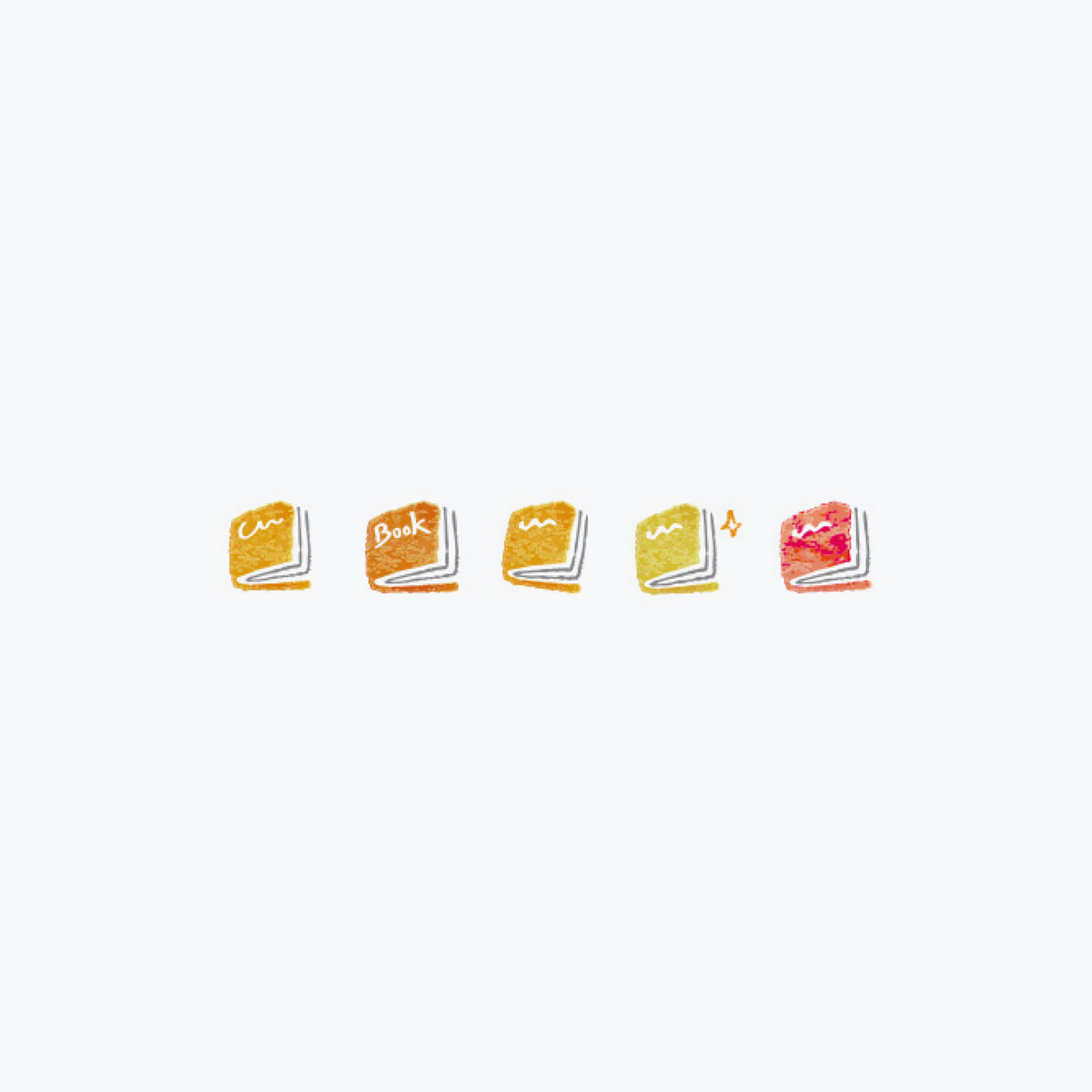 Plus - Washi Tape - Deco Rush 2022 - 6mm - Reading <Outgoing>