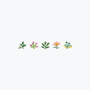Plus - Washi Tape - Deco Rush 2022 - 6mm - Garden <Outgoing>