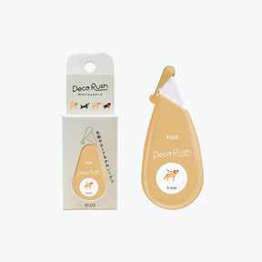 Plus - Washi Tape - Deco Rush 2022 - 6mm - Dogs <Outgoing>