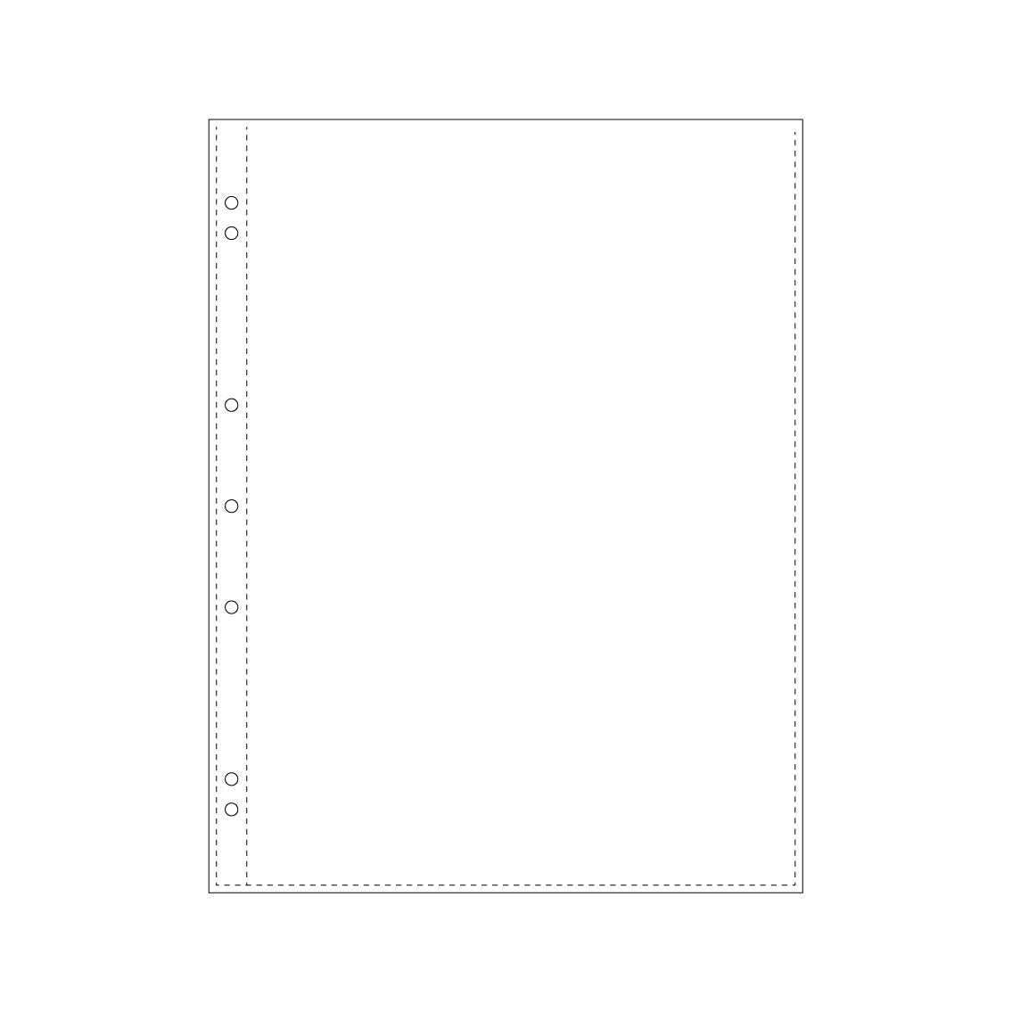 Bookbinders Design - Insert - Plastic Pocket - A3
