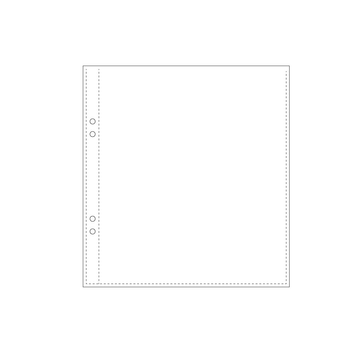 Bookbinders Design - Insert - Plastic Pocket - Regular