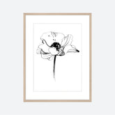 Toril Baekmark - Fine Art Prints - Black Flowers No.5