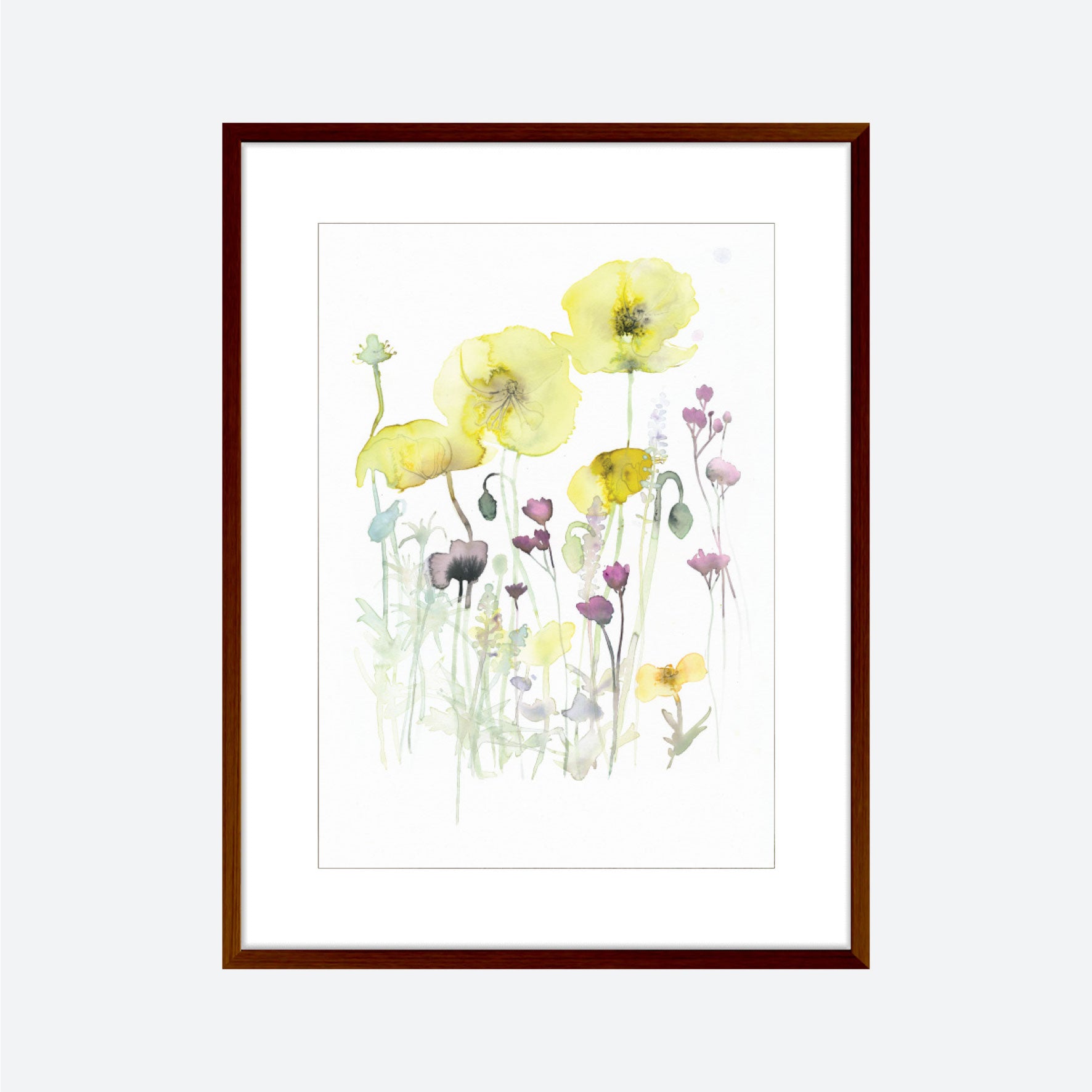 Toril Baekmark - Fine Art Prints - Flower Poster No.9