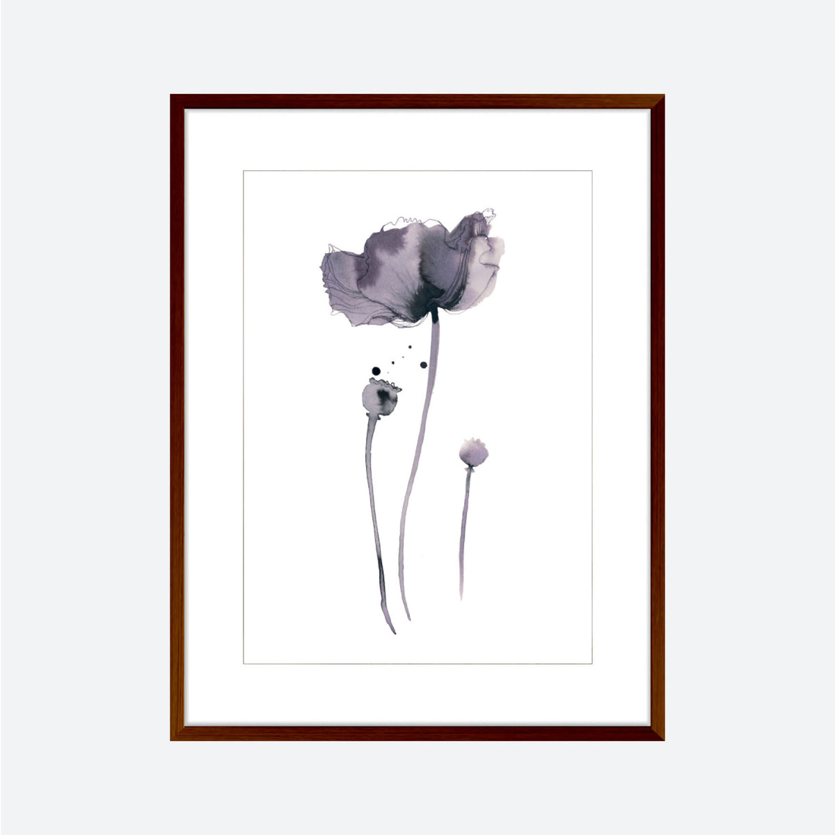 Toril Baekmark - Fine Art Prints - Flower Poster No.8