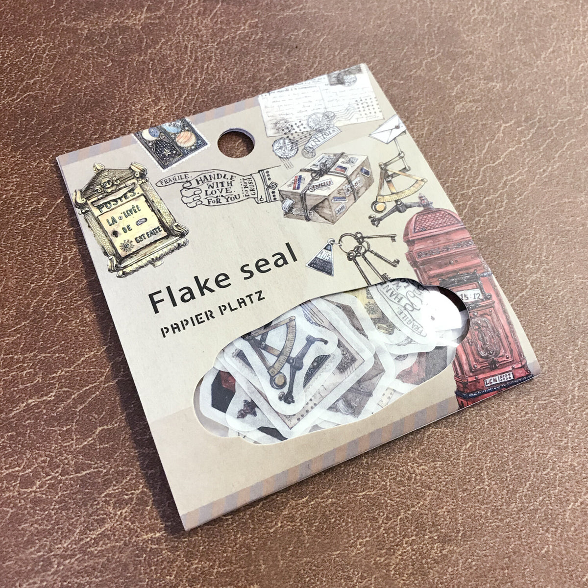 Papier Platz - Sticker Seal - Flake Seal - Post Marks