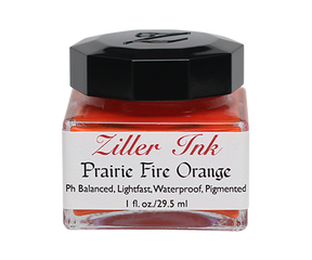 Ziller’s - Calligraphy Ink - Prairie Fire Orange