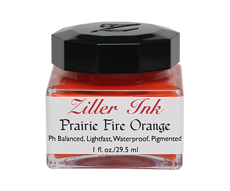 Ziller’s - Calligraphy Ink - Prairie Fire Orange