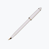 Sailor - Fountain Pen - Fude de Mannen - White