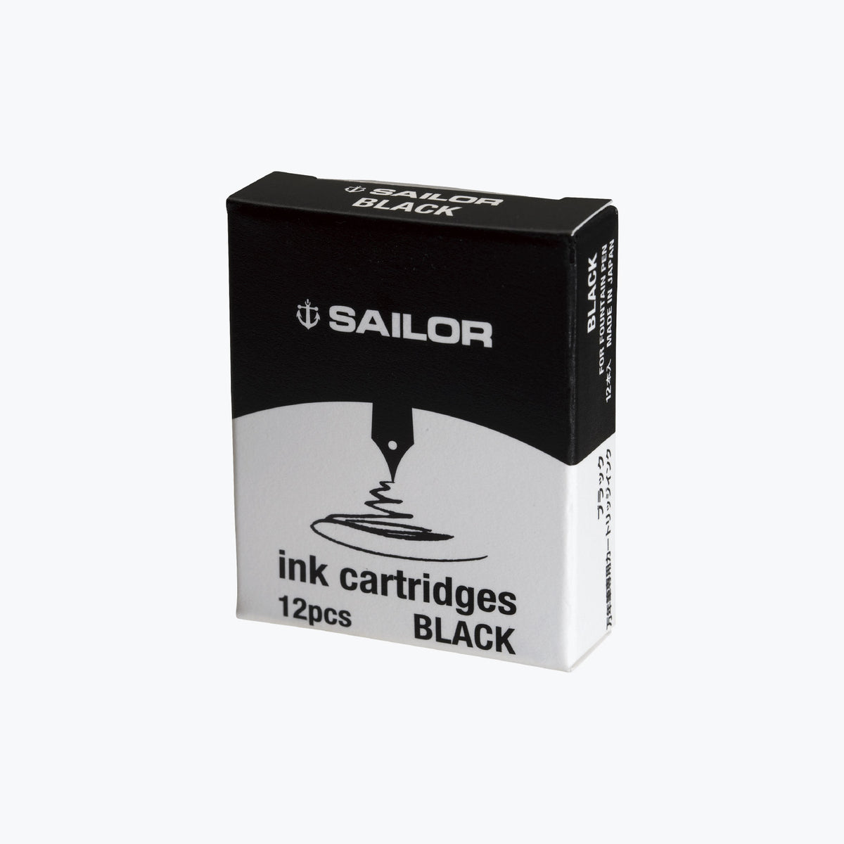 Sailor - Fountain Pen Ink - Cartridges - Black