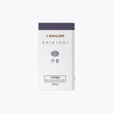 Sailor - Fountain Pen Ink - Shikiori Cartridges - Chu Shu