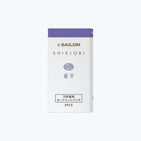 Sailor - Fountain Pen Ink - Shikiori Cartridges - Fuji Sugata