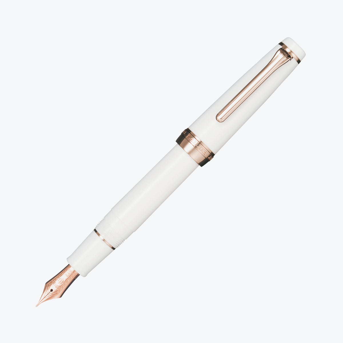Sailor - Fountain Pen - ProGear - White (Rose Gold) <Outgoing>