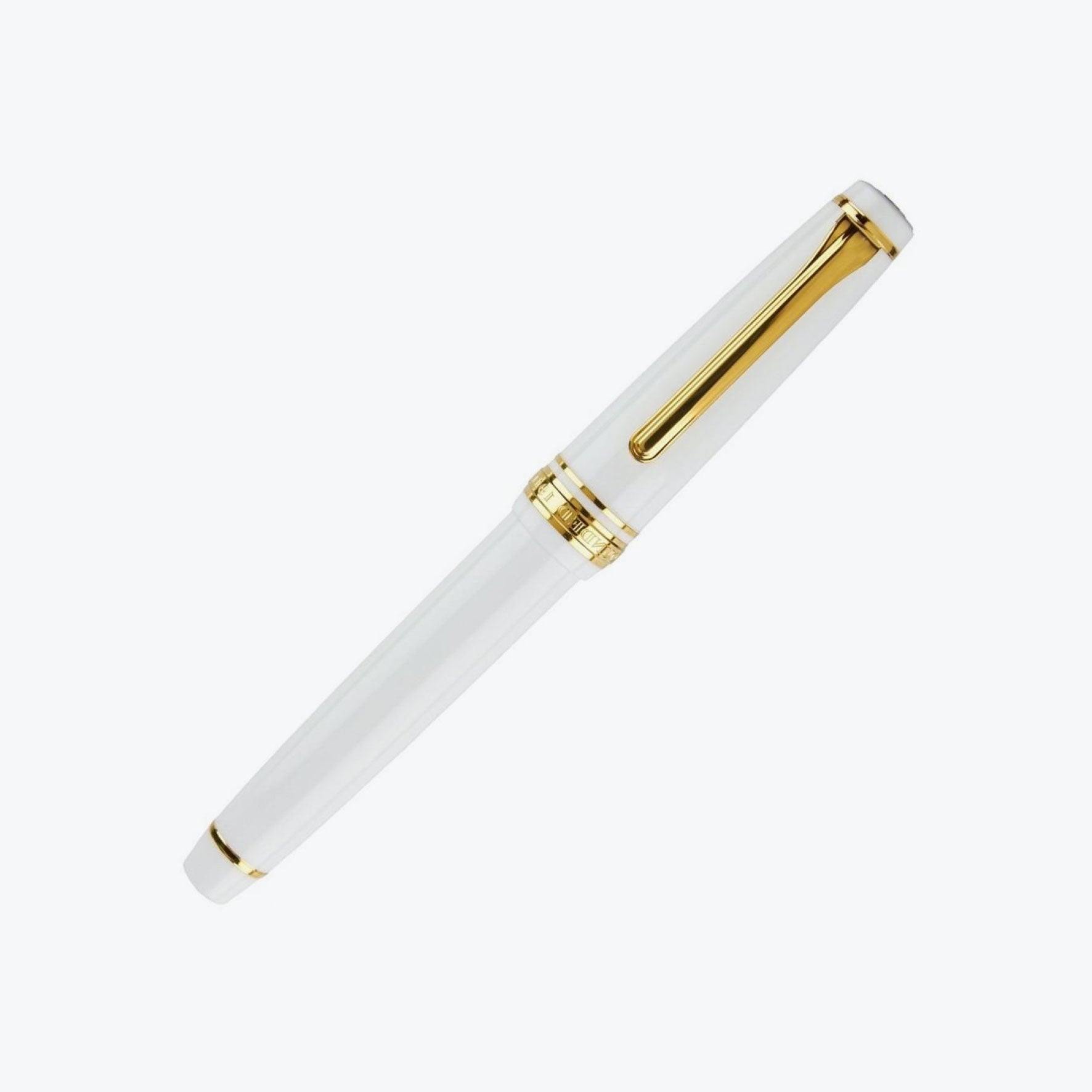 Sailor - Fountain Pen - ProGear Slim - White (Gold)