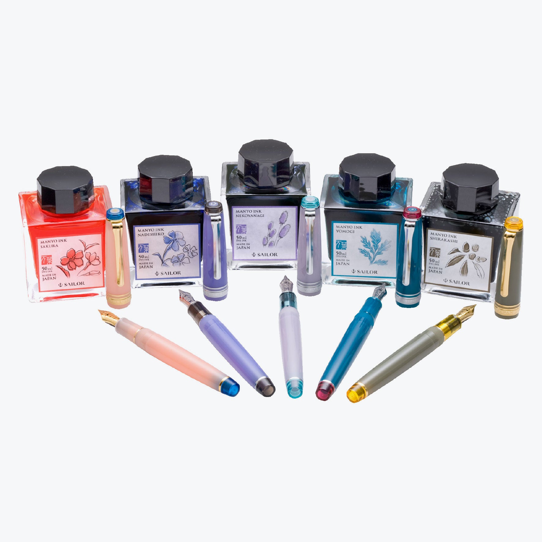 Sailor - Fountain Pen Set - ProGear Slim - Manyo - Dianthus