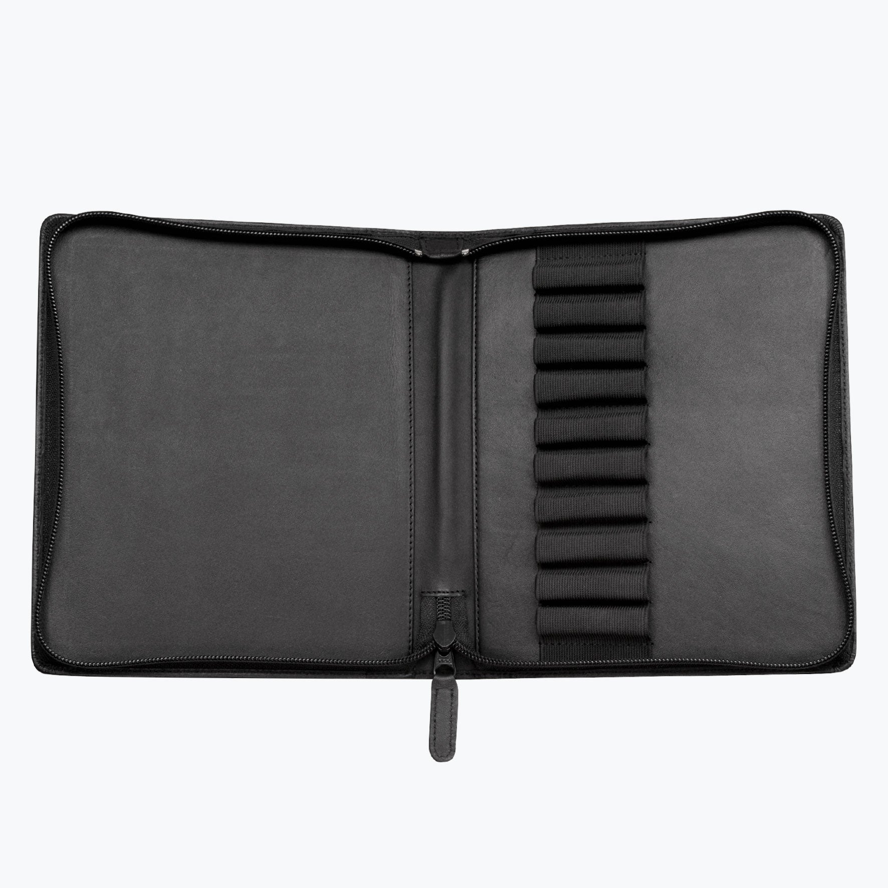 Sailor - Pen Case - Leather - 10 Slot - Black