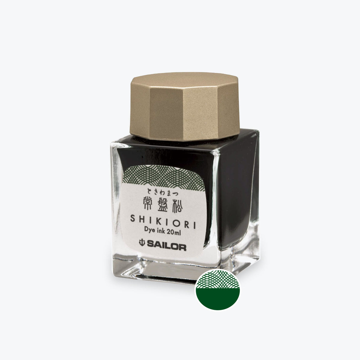 Sailor - Shikiori Ink 20ml - Tokiwa Matsu